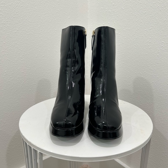 GUESS Platform Patent Boots - Picture 2 of 5